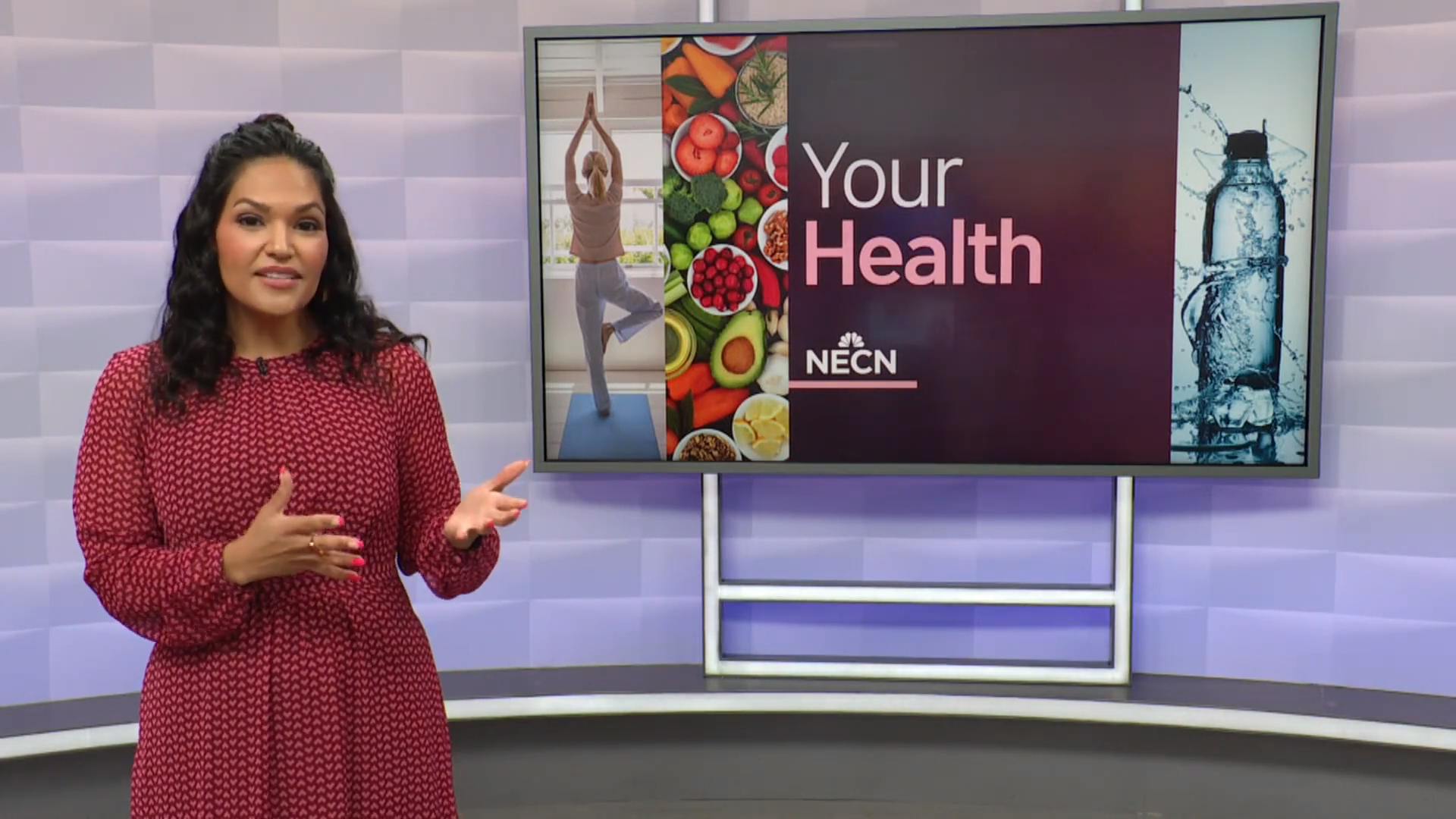 woman speaking on health and hair loss