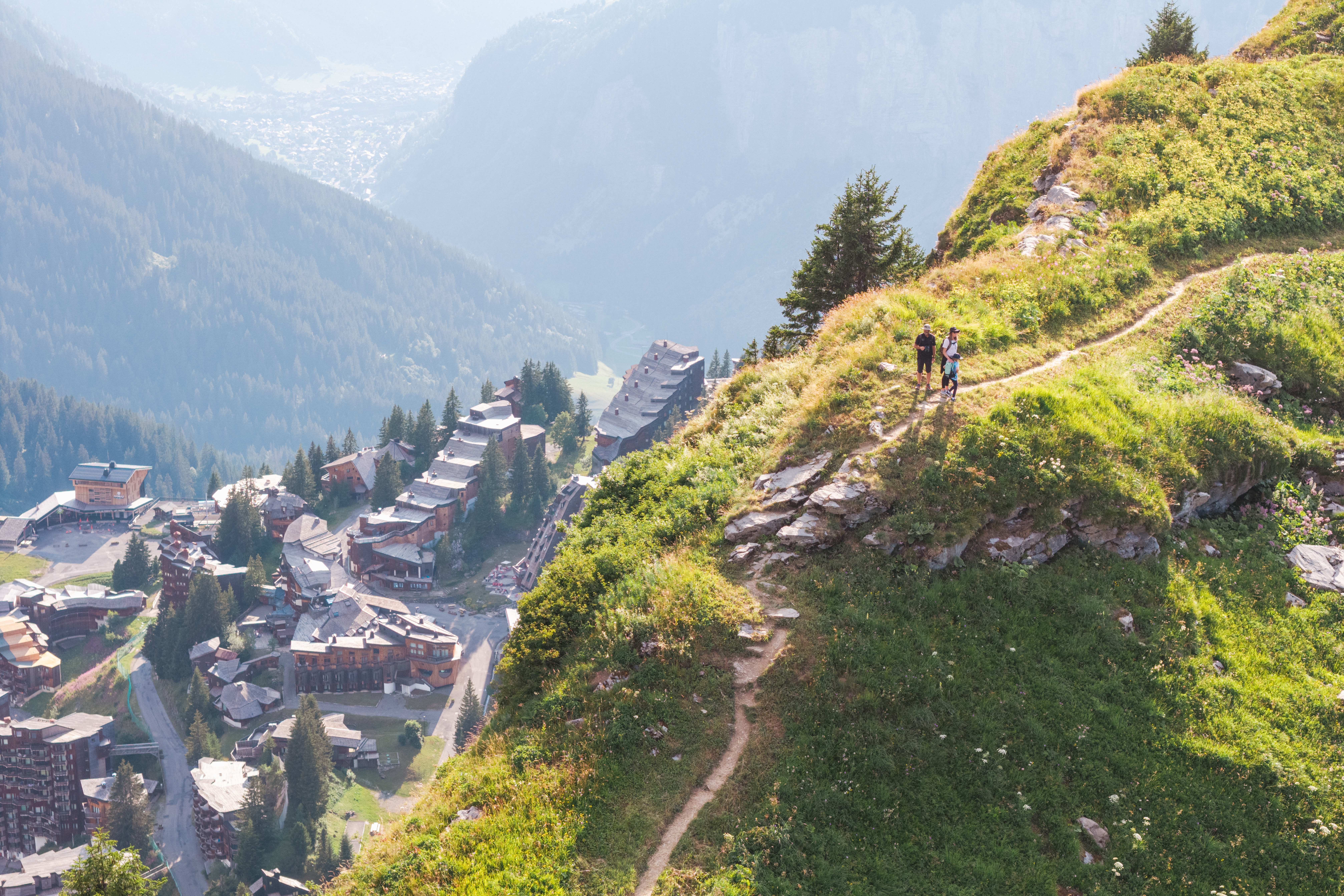 pietons Avoriaz