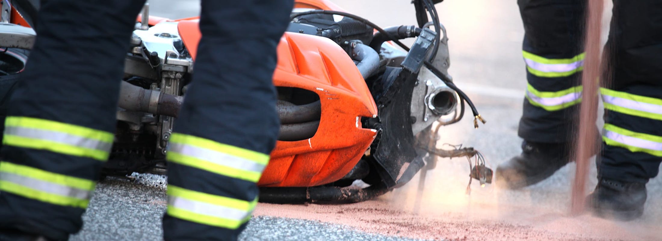 Motorcycle accident