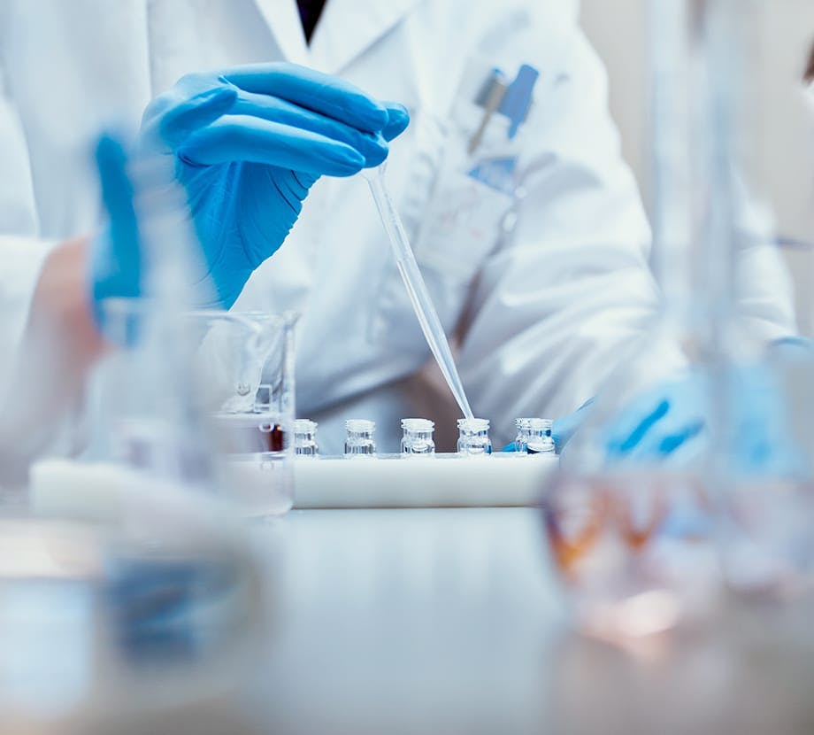 Lab worker