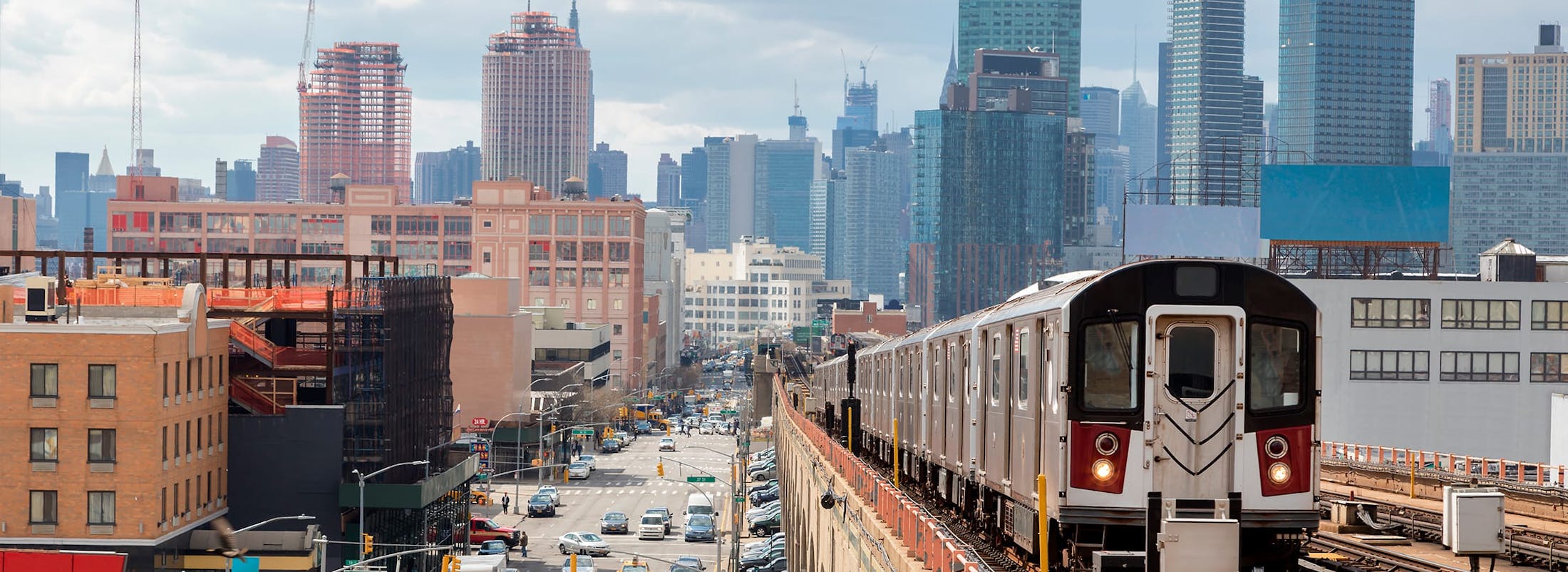 Queens cityscape