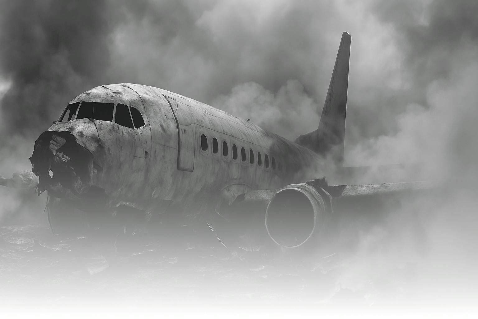 Airplane accident crash