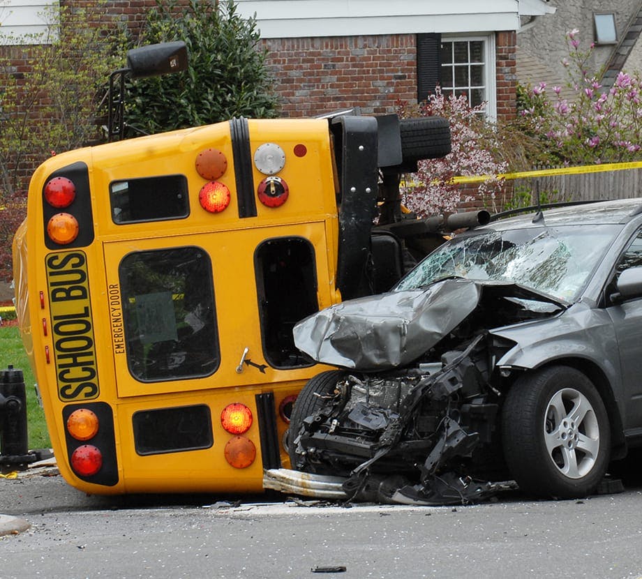 School bus accident