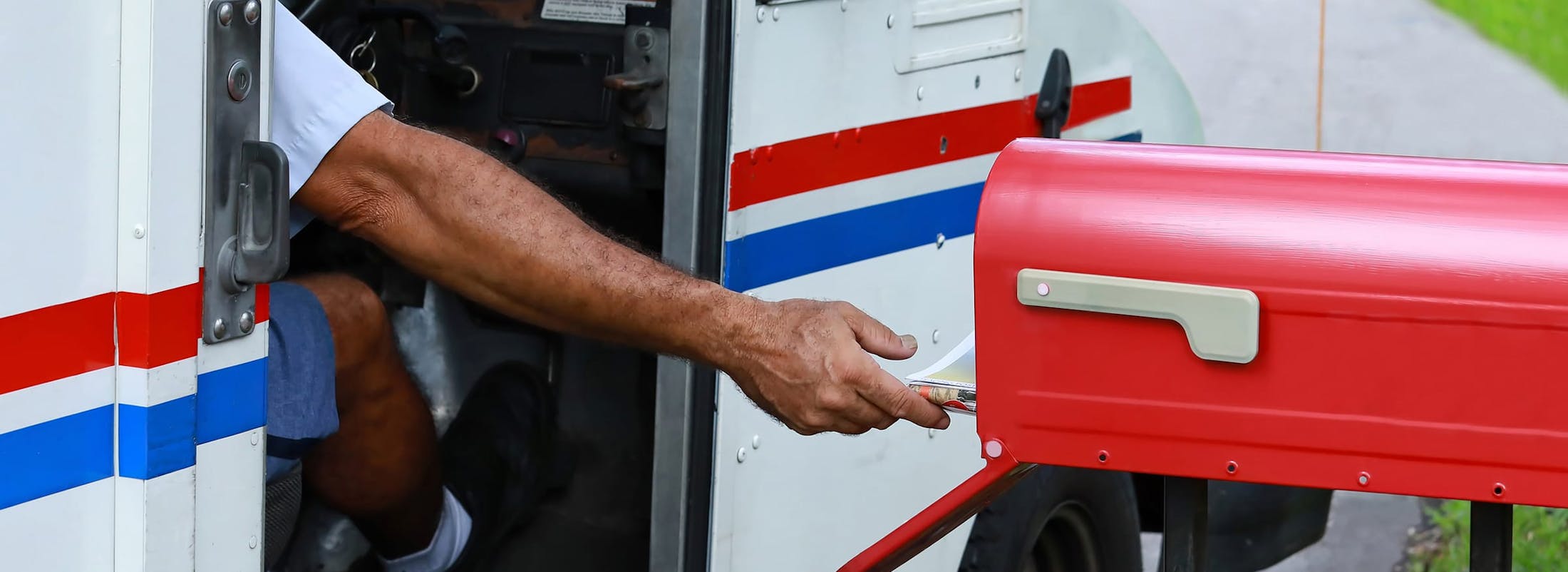 Mailman at work