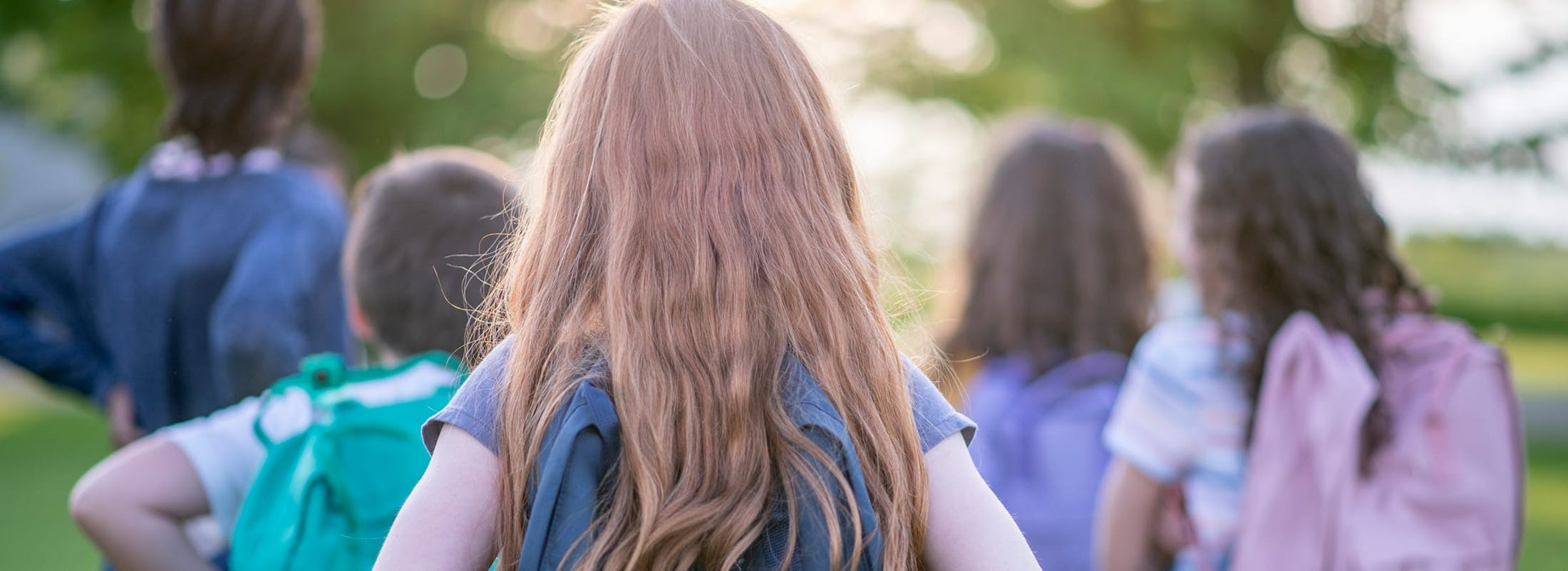 Children at school