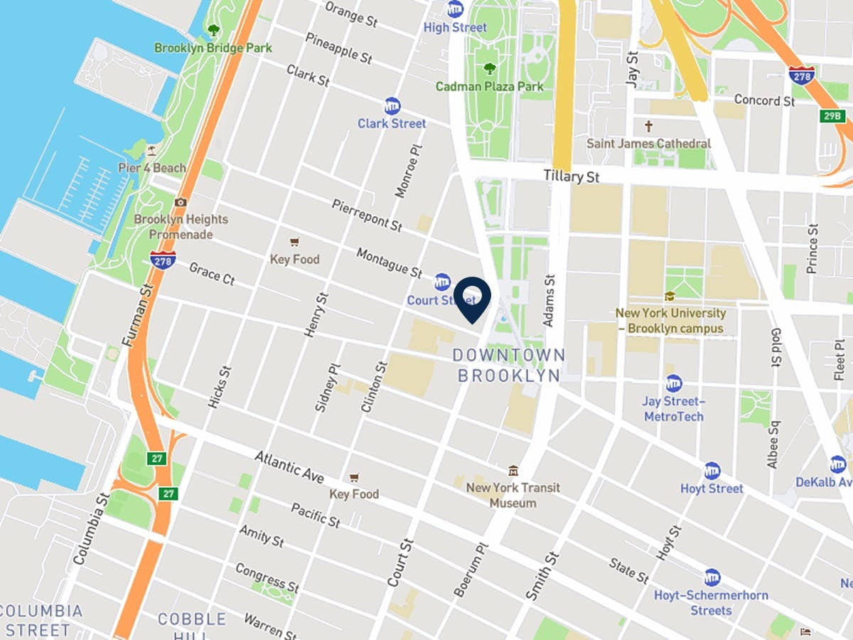 Brooklyn Office Map