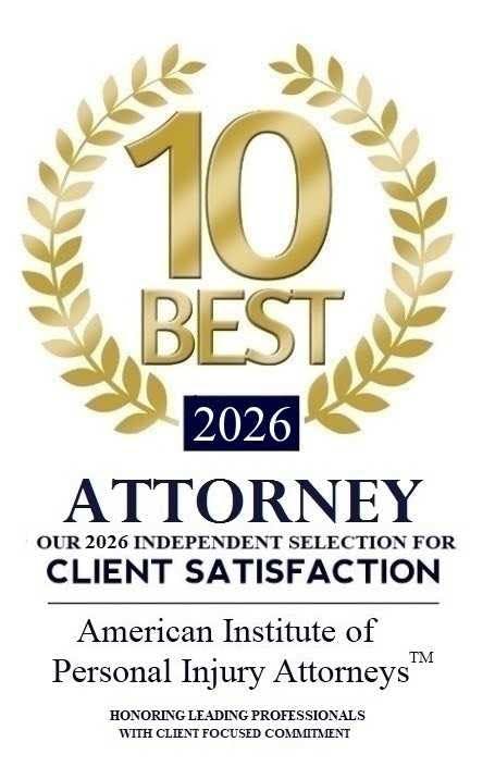 American Institute of Personal Injury Attorneys: 10 Best Attorneys 2020 - 2026.