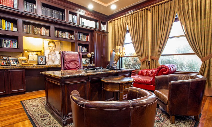 inside a gorgeous office