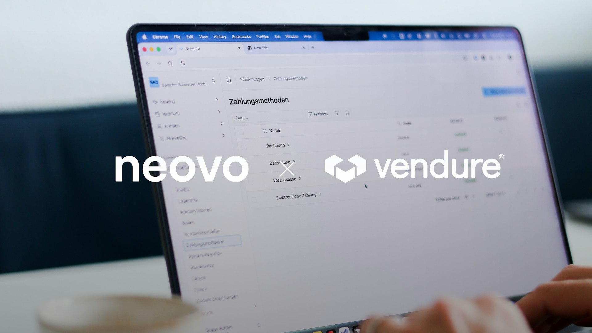 Neovo AG ist offizieller Vendure Partner