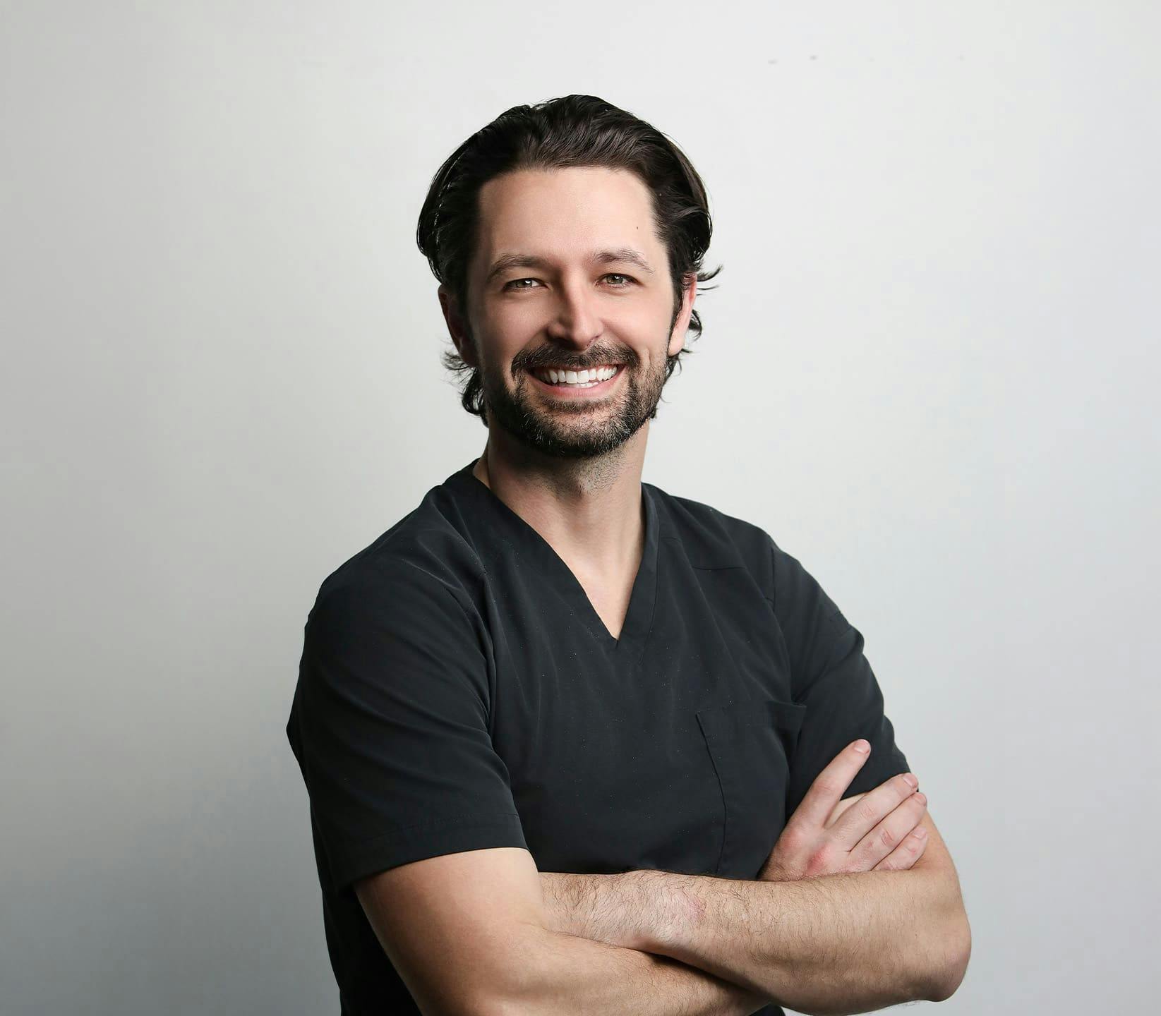 Andrew Ray smiling