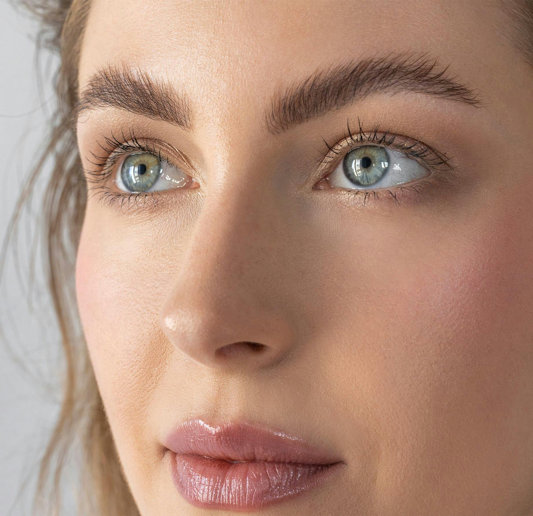 Close up of womans face