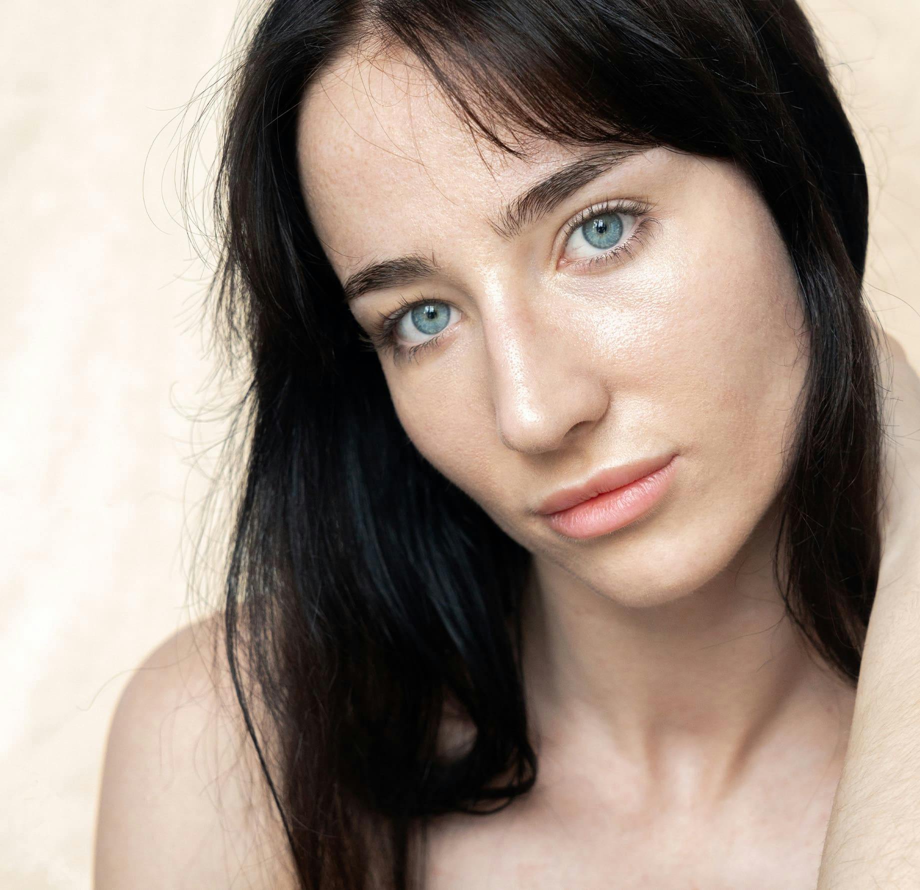 Close up of woman smiling