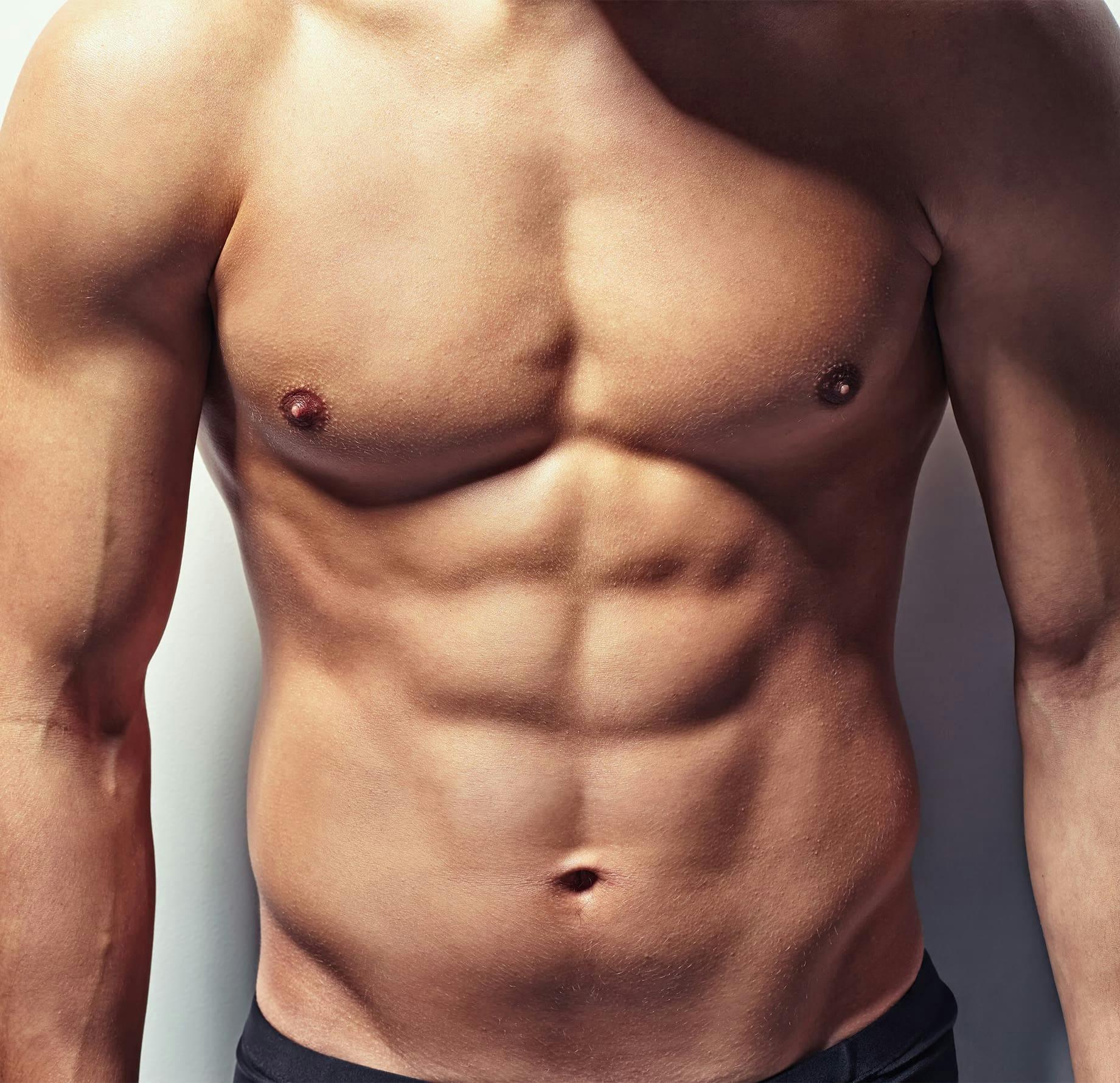 man's six-pack