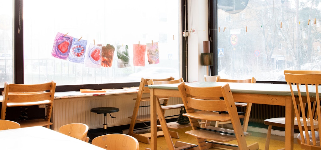 Verkstan I verkstan förverkligas projekt med barnens fantasi som drivkraft