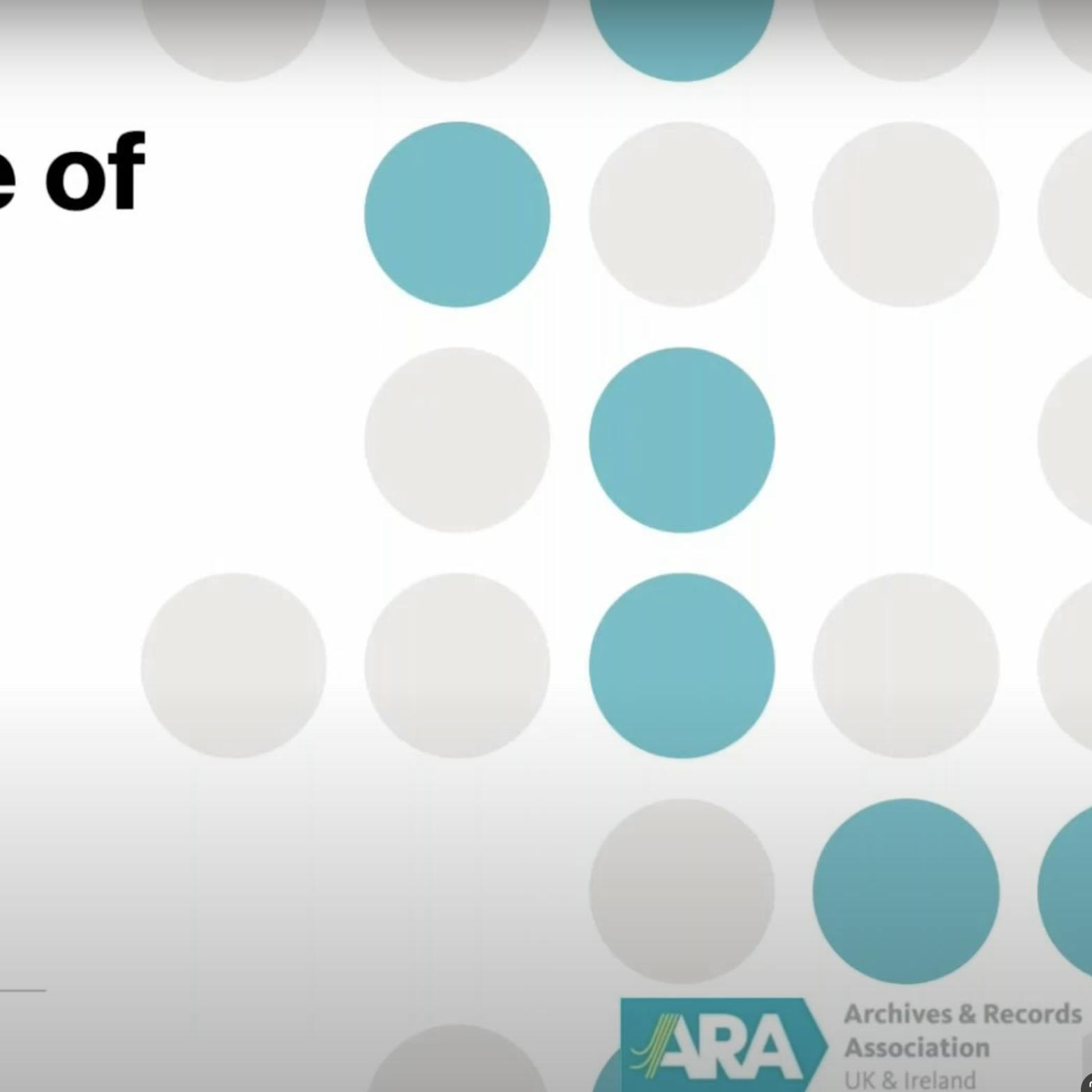 Lezione su "Accesso e utilizzo dei documenti negli archivi", Archives&Records Association UK Lezione su "Accesso e utilizzo dei documenti negli archivi", Archives&Records Association UK