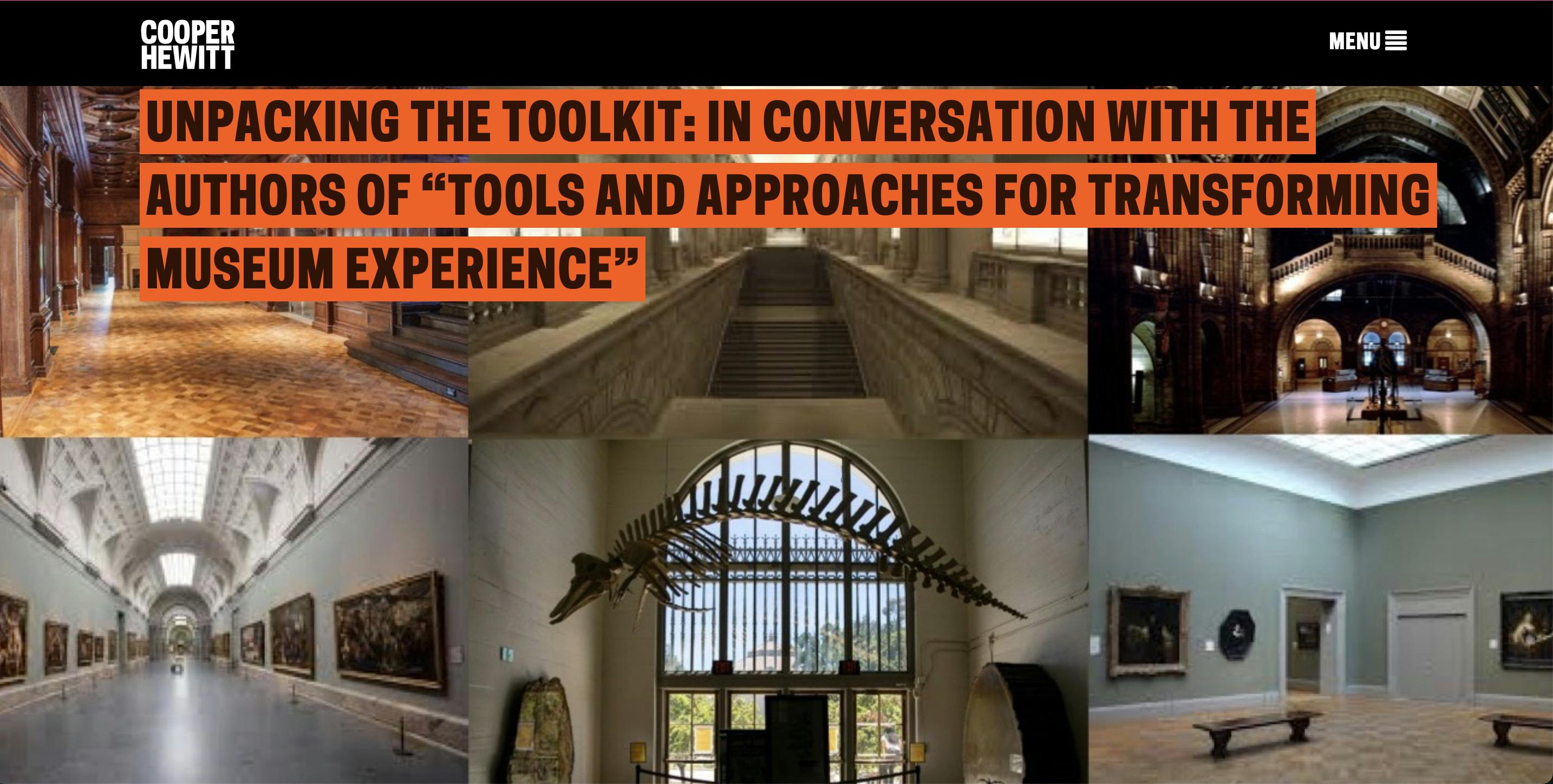 Webinar a cura del Cooper Hewitt e dello Smithsonian Design Museum's Interaction Lab..