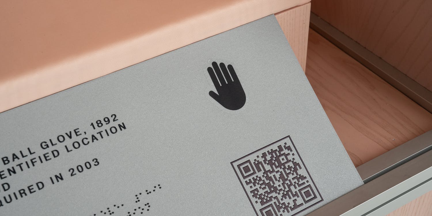 Rome, MUCIV, Museo delle Civiltà. Exhibition "Fairy Tales Are True… Italian Folk History" (Le fiabe sono vere). Rome, MUCIV, Museo delle Civiltà. Exhibition "Fairy Tales Are True… Italian Folk History" (Le fiabe sono vere). Interactive QR code for the tactile path.