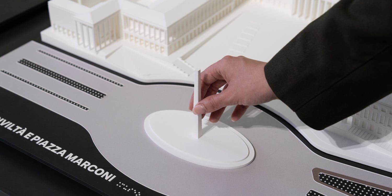 Roma, MUCIV, Museo delle Civiltà. Modello in miniatura Roma, MUCIV, Museo delle Civiltà. Modello in miniatura