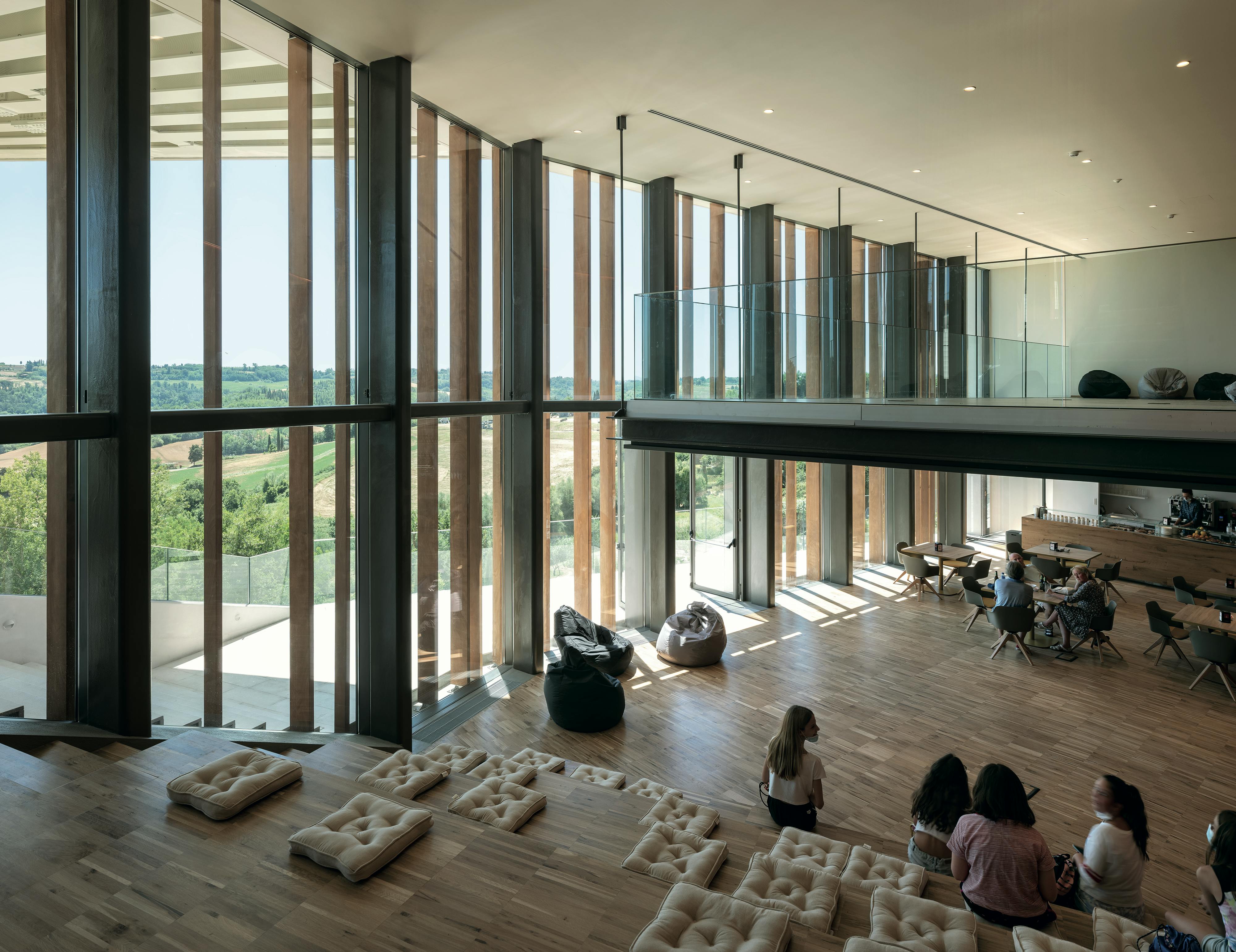 Peccioli, Palazzo senza tempo. Coworking © Duccio Malagamba