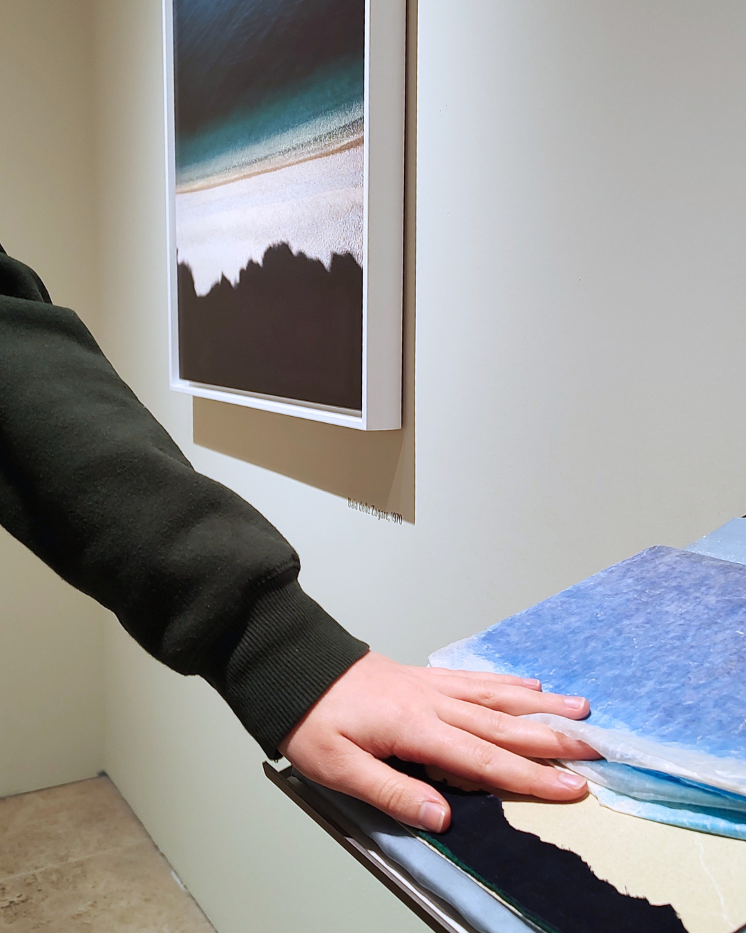 Roma, Museo dell’Ara Pacis. Mostra "Franco Fontana. Retrospective", 2024-2025. Progetto "Biblioteca astratta".