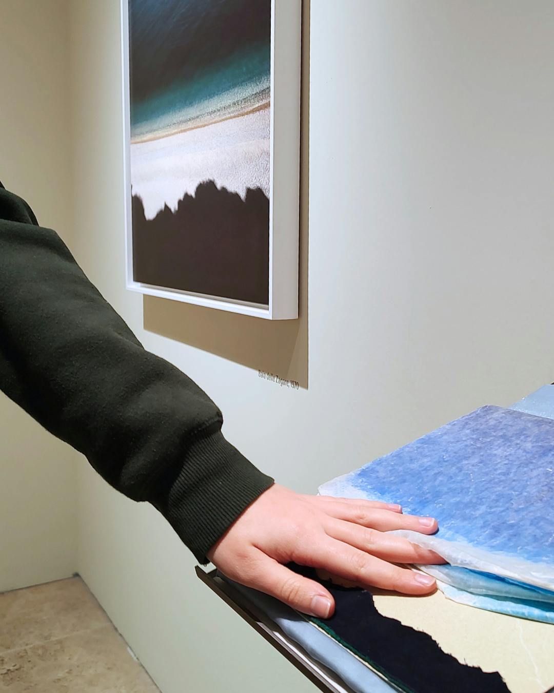 Roma, Museo dell’Ara Pacis. Mostra "Franco Fontana. Retrospective", 2024-2025. Progetto "Biblioteca astratta".