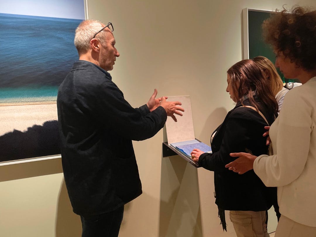 Roma, Museo dell’Ara Pacis. Mostra "Franco Fontana. Retrospective", 2024-2025. Roma, Museo dell’Ara Pacis. Mostra "Franco Fontana. Retrospective", 2024-2025. Progetto "Biblioteca astratta".