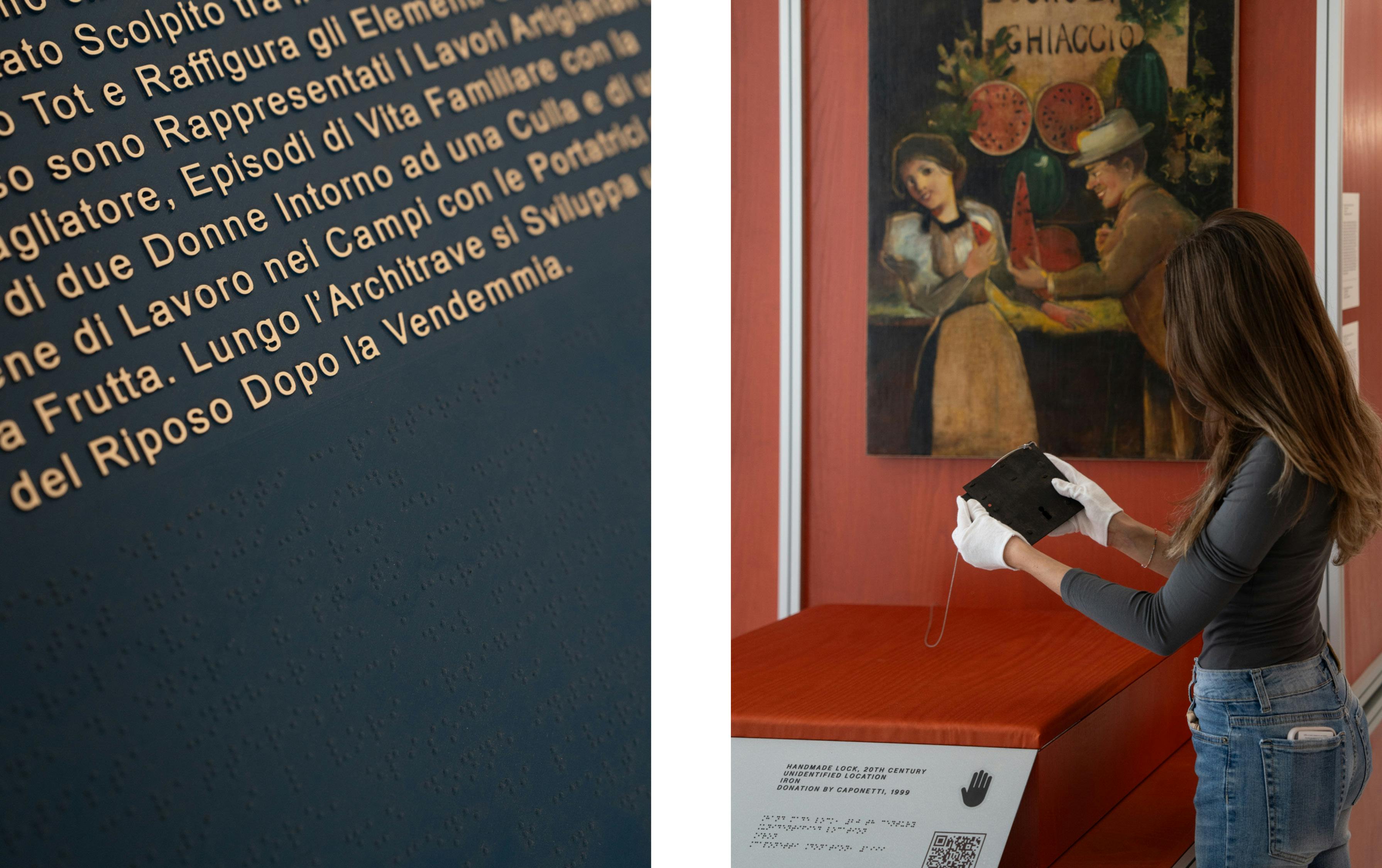 Roma, MUCIV, Museo delle Civiltà. Allestimento della mostra Le fiabe sono vere.