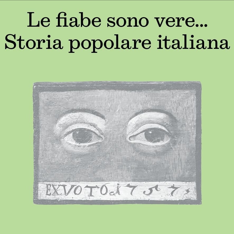 Poster della mostra "Le fiabe sono vere", MUCIV, Roma