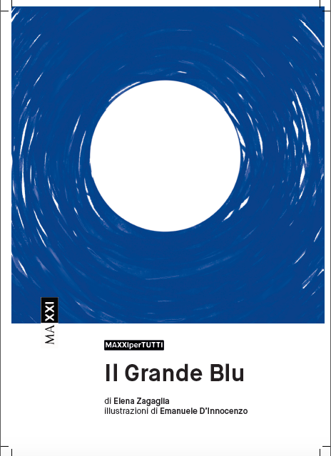 Copertina del libro di Elena Zagaglia, "Il Grande Blu"
