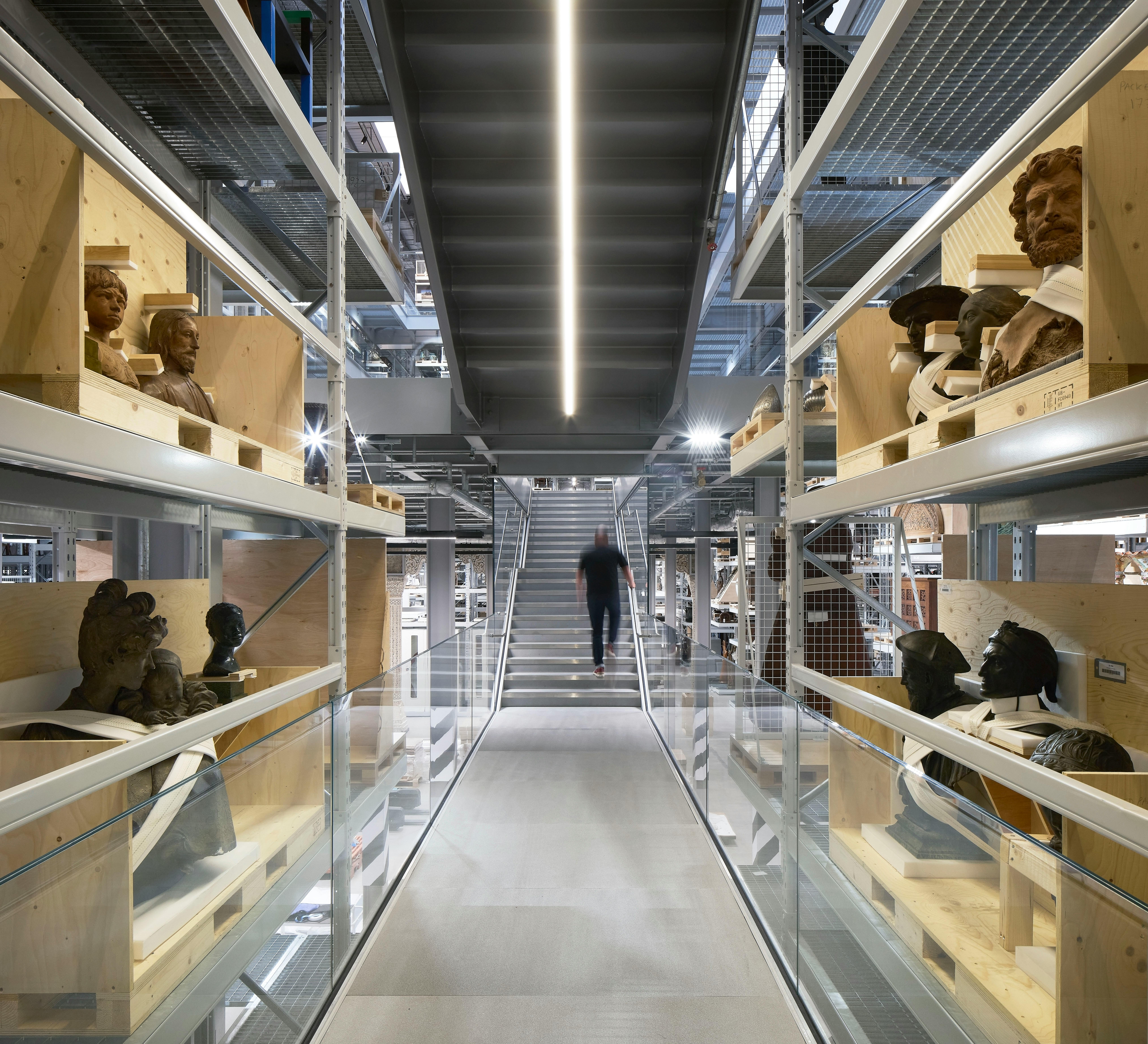 London, Victoria and Albert Museum, DS+R, V&A East Storehouse © Hufton+Crow. Courtesy Victoria and Albert Museum, London