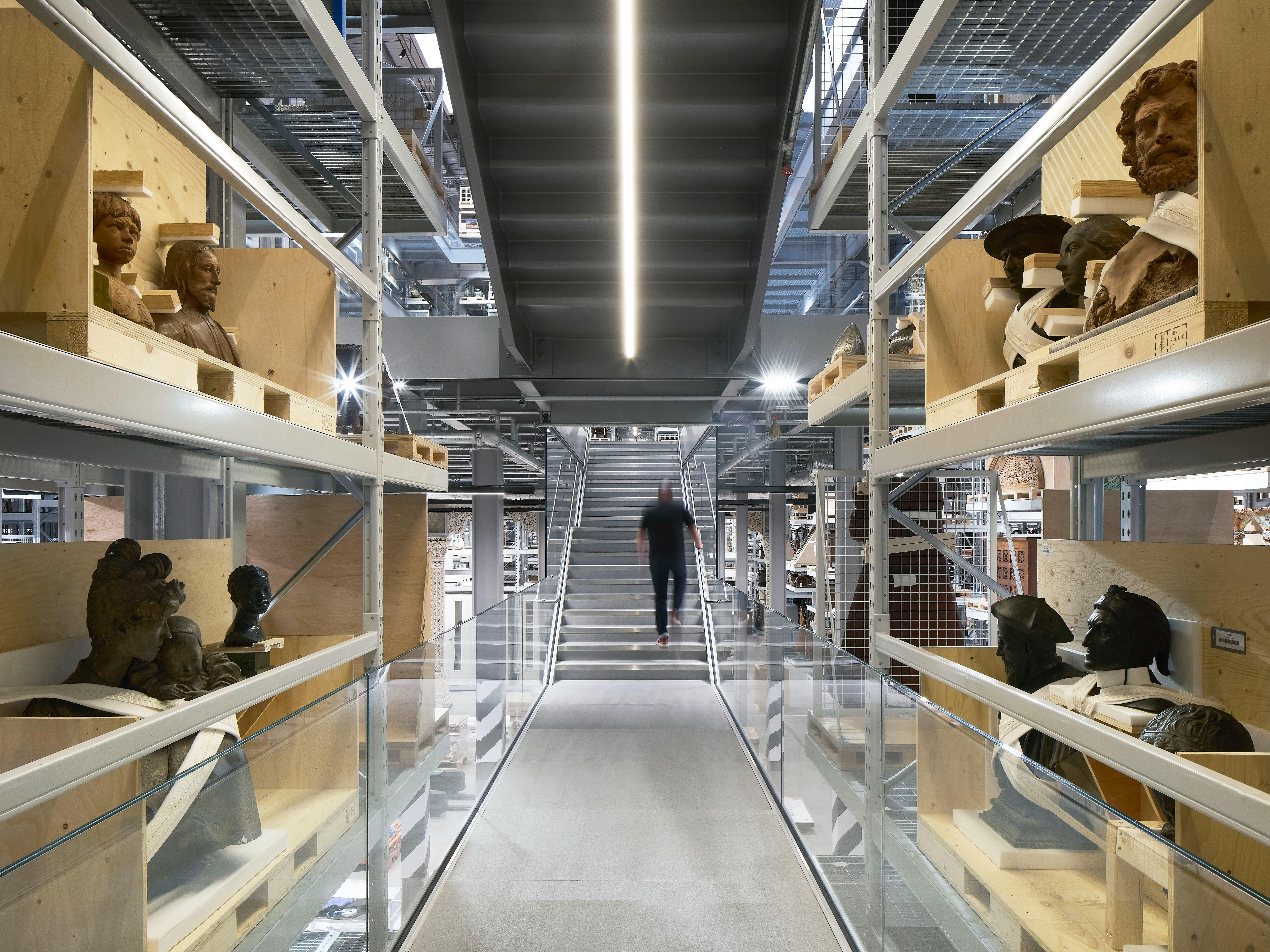 London, Victoria and Albert Museum, DS+R, V&A East Storehouse © Hufton+Crow. Courtesy Victoria and Albert Museum, London London, Victoria and Albert Museum, DS+R, V&A East Storehouse © Hufton+Crow. Courtesy Victoria and Albert Museum, London