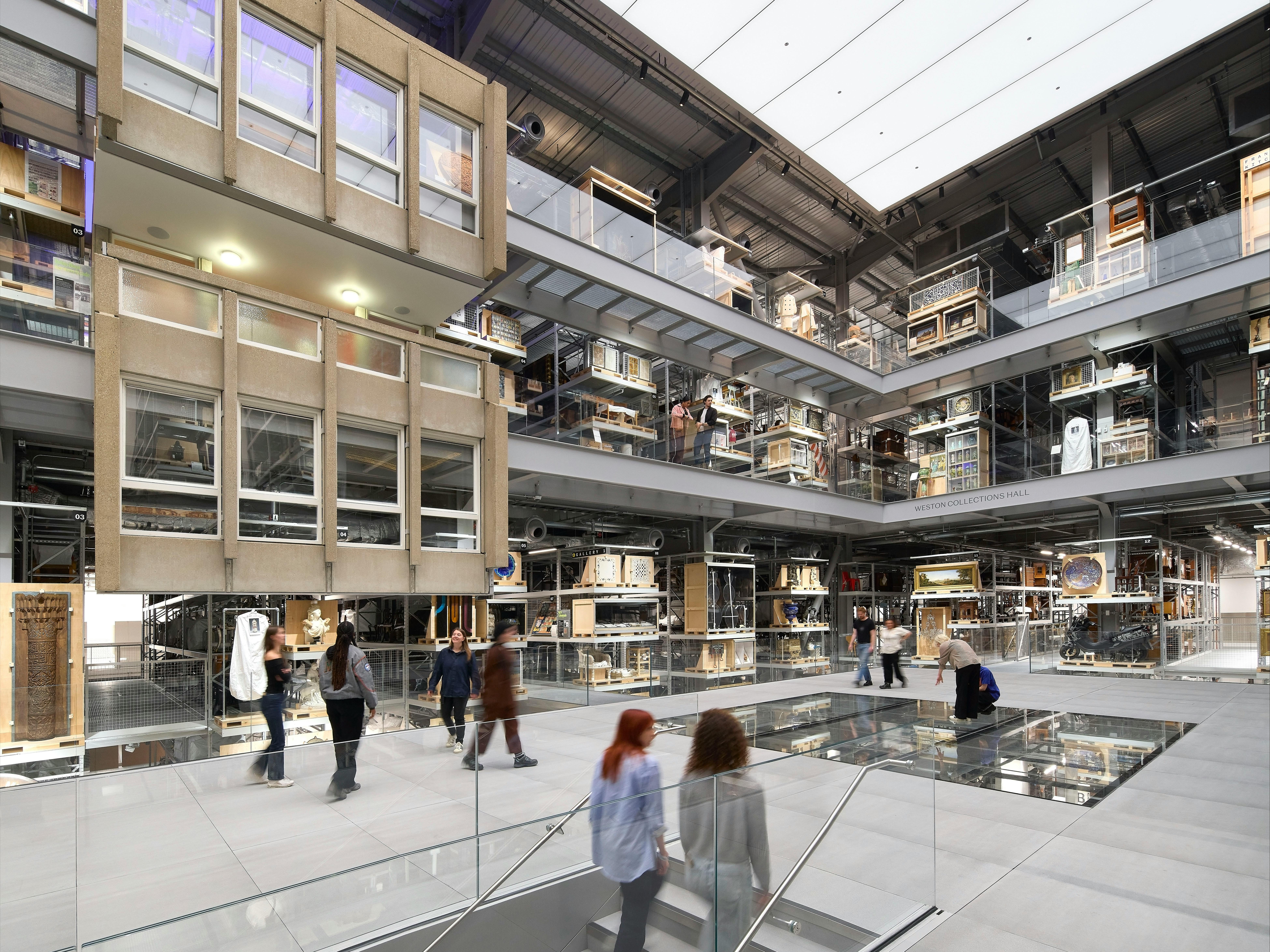 London, Victoria and Albert Museum, DS+R, V&A East Storehouse © Hufton+Crow. Courtesy Victoria and Albert Museum, London London, Victoria and Albert Museum, DS+R, V&A East Storehouse © Hufton+Crow. Courtesy Victoria and Albert Museum, London