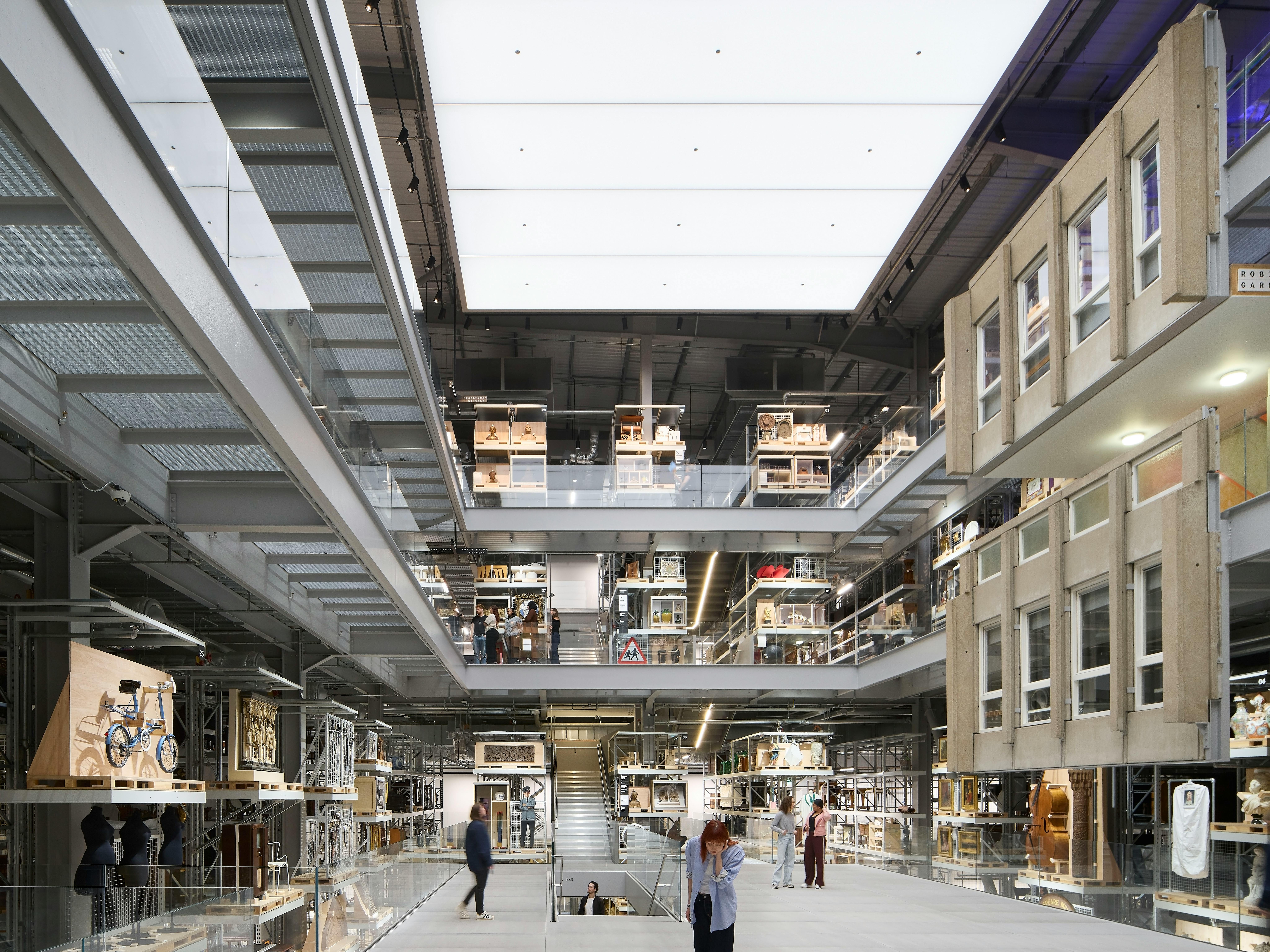London, Victoria and Albert Museum, DS+R, V&A East Storehouse © Hufton+Crow. Courtesy Victoria and Albert Museum, London London, Victoria and Albert Museum, DS+R, V&A East Storehouse © Hufton+Crow. Courtesy Victoria and Albert Museum, London