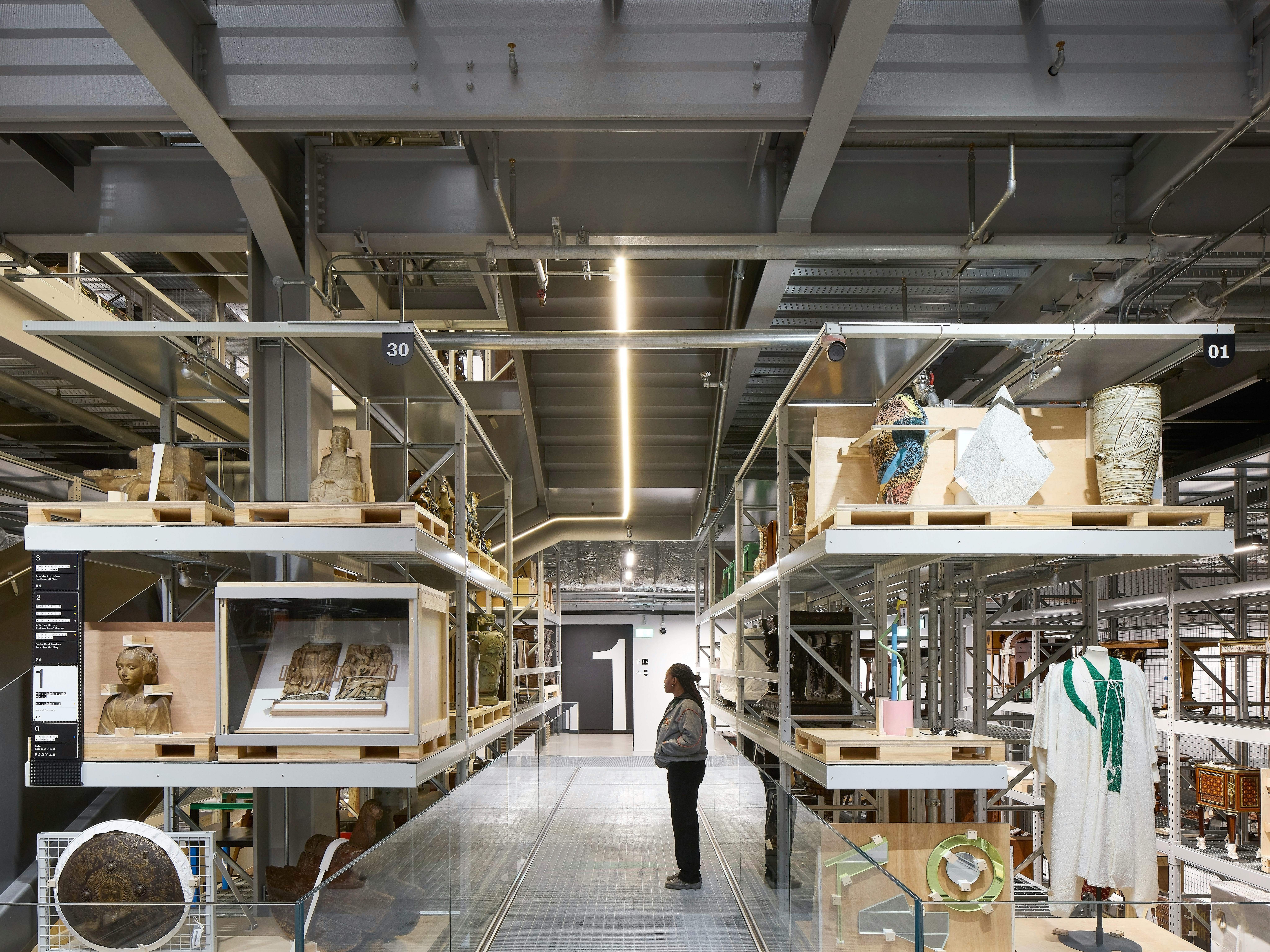 London, Victoria and Albert Museum, DS+R, V&A East Storehouse © Hufton+Crow. Courtesy Victoria and Albert Museum, London London, Victoria and Albert Museum, DS+R, V&A East Storehouse © Hufton+Crow. Courtesy Victoria and Albert Museum, London
