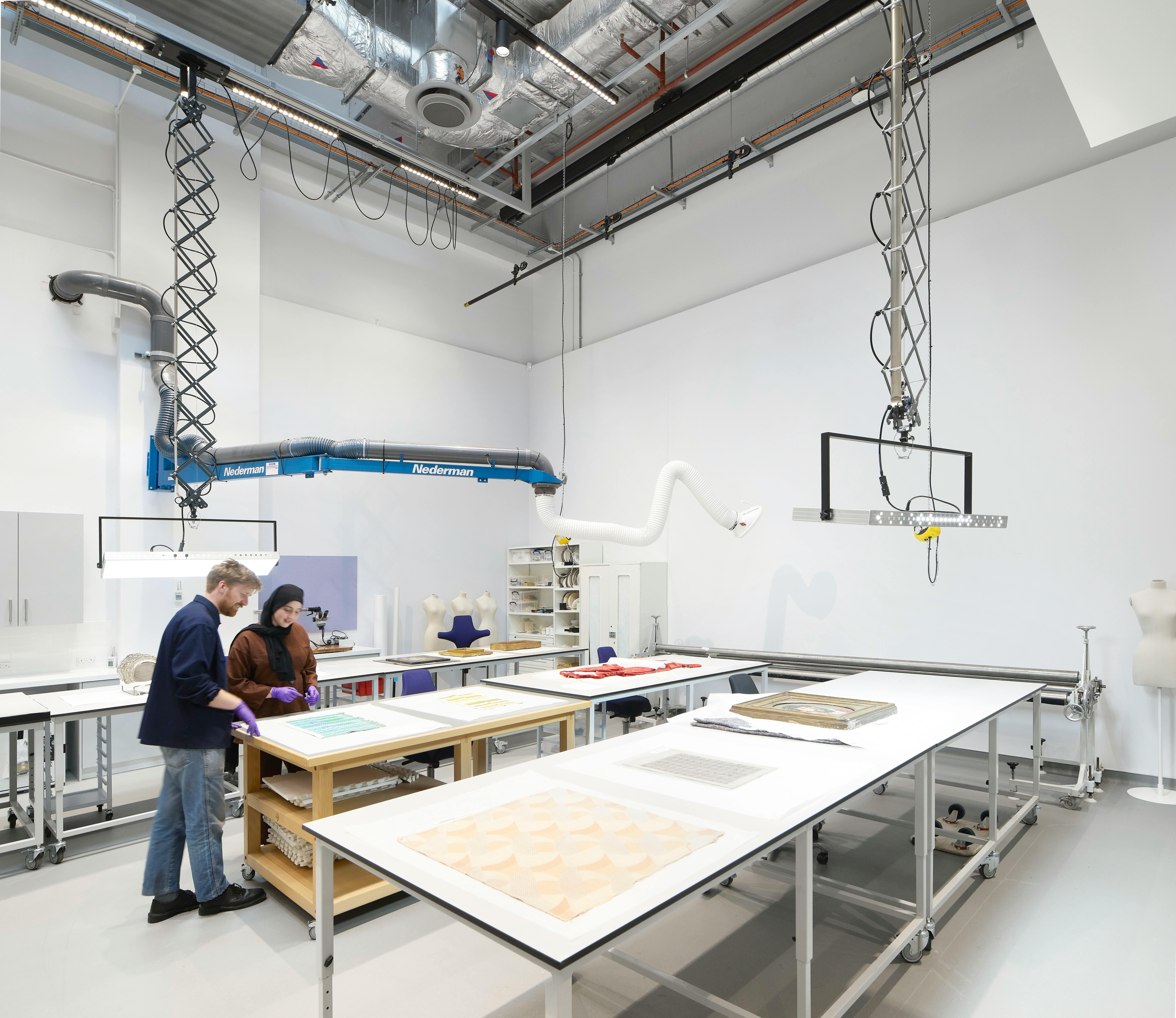 London, Victoria and Albert Museum, DS+R, V&A East Storehouse © Hufton+Crow. Courtesy Victoria and Albert Museum, London