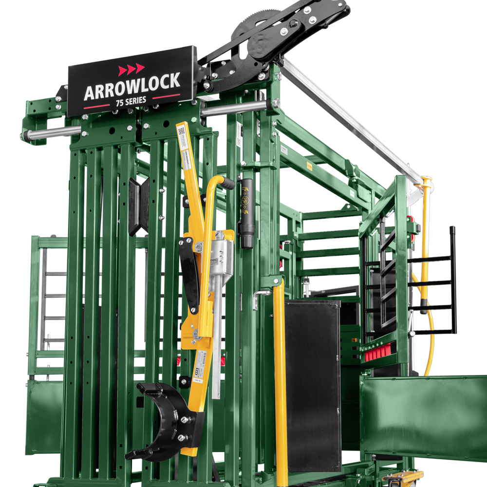Arrowlock 75 Series Squeeze Chute Side Access Open
