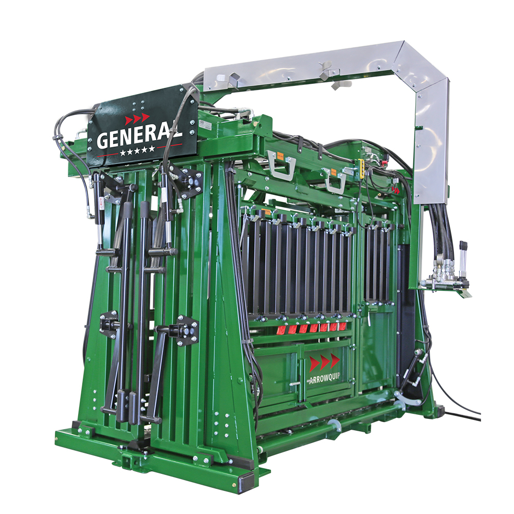 The General Heavy-Duty Hydraulic Cattle Chute