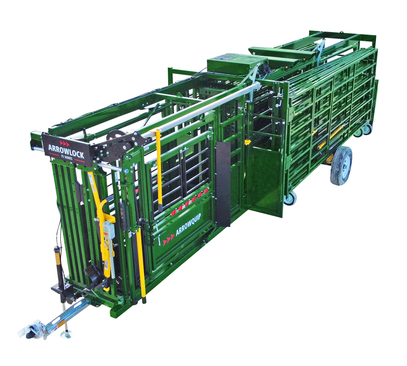 Heeler 75C Portable Corral System from above