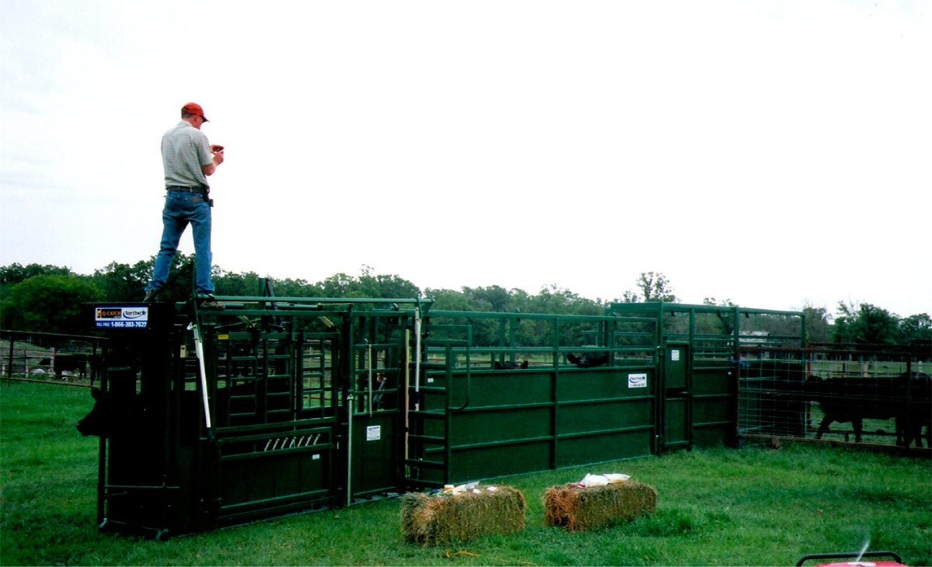 Innovations member on top of old Arrowquip Q-Catch