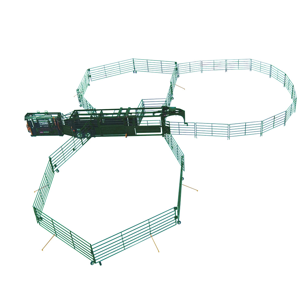 Heeler C2 Portable Corral from above