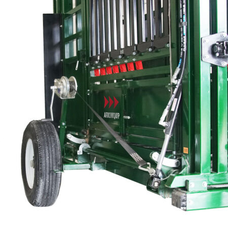 close up wheel kit the on the major heavy-duty hydraulic squeeze chute