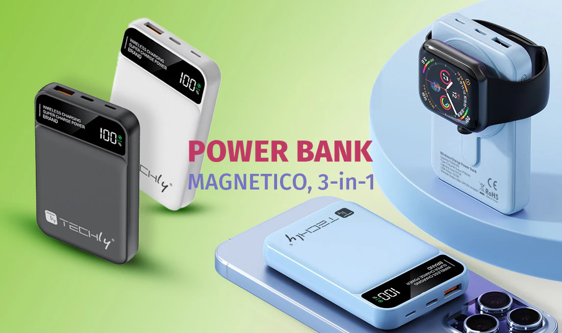 SnapGrip – La Presa Magnetica Che Trasforma Il Telefono In Una Vera Fotocamera, Con Powerbank E Ricarica Wireless Qi Integrata