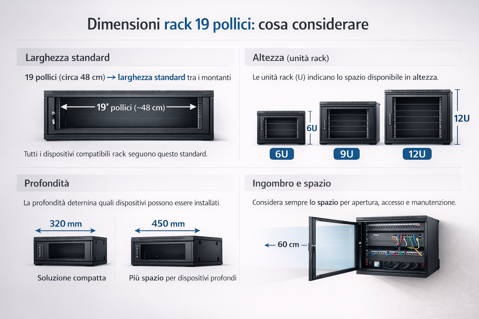 Dimensiuni Rack Armadio rack in casa: come scegliere quello giusto (guida pratica)