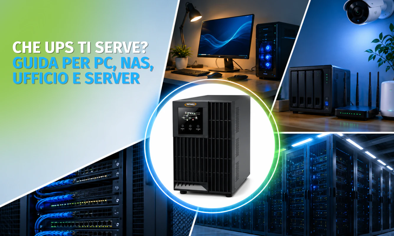 Come scegliere un UPS per PC, NAS, ufficio e server | Techly