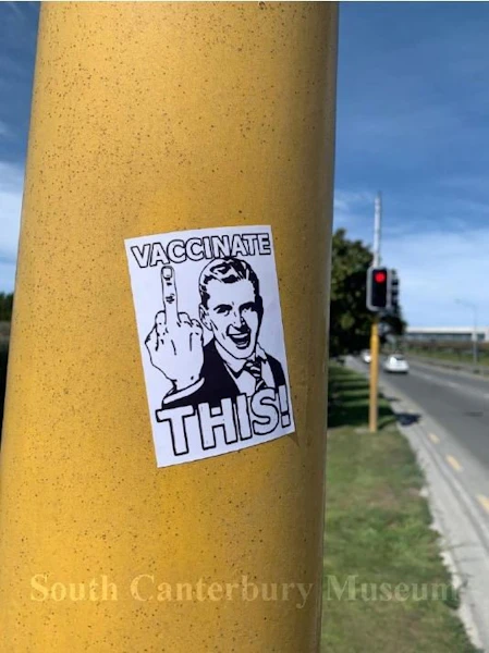 Story image: Covid memorabilia