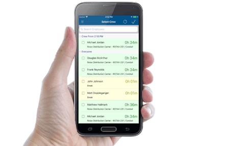 Mobile Time Tracking for Mobile Crew Mobile Time Tracking for Mobile Crew