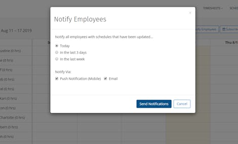 No More Calling and Texting Employee Schedules With Employee Scheduling App No More Calling and Texting Employee Schedules With Employee Scheduling App
