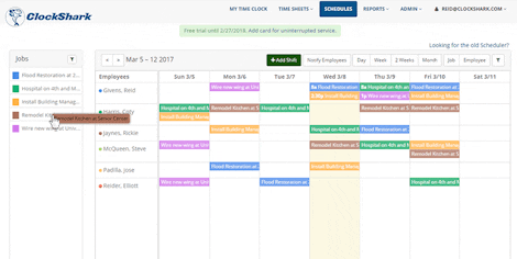 Easy Employee Scheduling App for the Mobile Workforce Easy Employee Scheduling App for the Mobile Workforce
