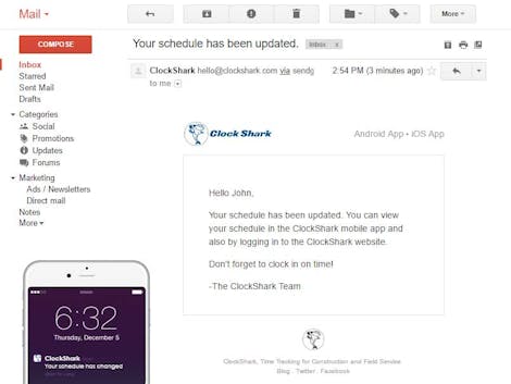 Employee Scheduling App for the Mobile Workforce Employee Scheduling App for the Mobile Workforce
