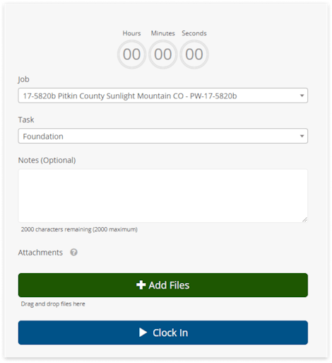 Clock In with Jobs and Tasks With Employee Web Punch Clock Clock In with Jobs and Tasks With Employee Web Punch Clock